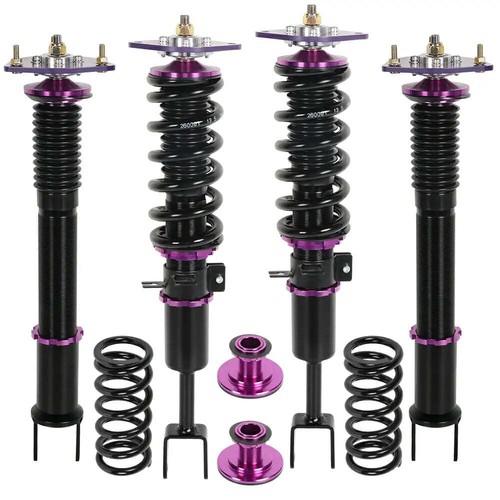 Kit Coilover Godspeed Maxx Réglable Pour Infiniti G35/G37 Berline (2007-2013) – Rouge