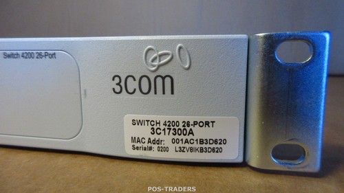 3Com 3C17300A 4200 SuperStack 3 26-Port 100mbps Switch + 2x Gbit INCL ...