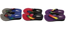 Women's Colorful Wedge Platform Thong Flip Flops Slip On Sandals Shoes 6-11