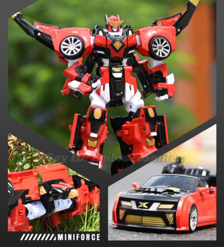 Miniforce Super Dino 7 Ranger TRI HAWK KING Transforming Robot Vehicle Car Toy - Picture 4 of 8
