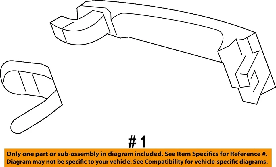 Manija de puerta exterior delantera usada se adapta a: montaje Volkswagen Jetta 2007 exc. City S Foto 4 de 4