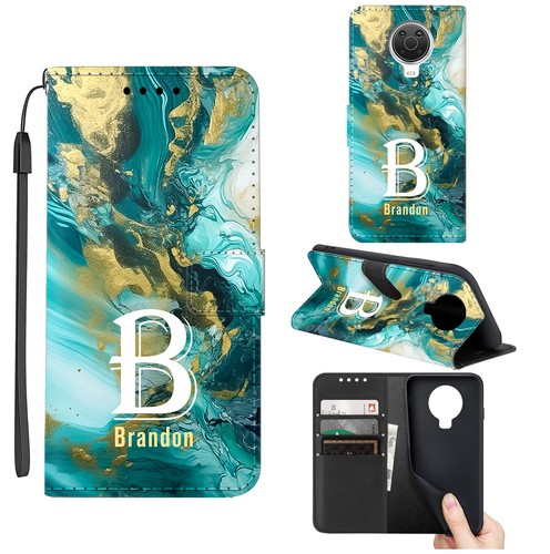 Personalised Leather Case Wallet Phone Cover For Nokia G11 C22 G50 C21 C31 G22 - Picture 11 of 44