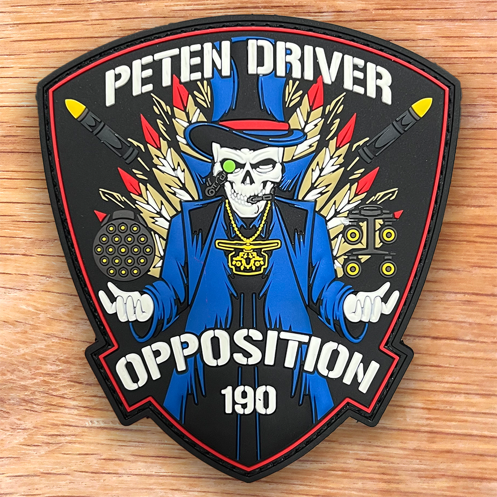 ISRAEL AIR FORCE 190 SQD OPPOSITION PVC PATCH 3D GLOW IN DARK! AH