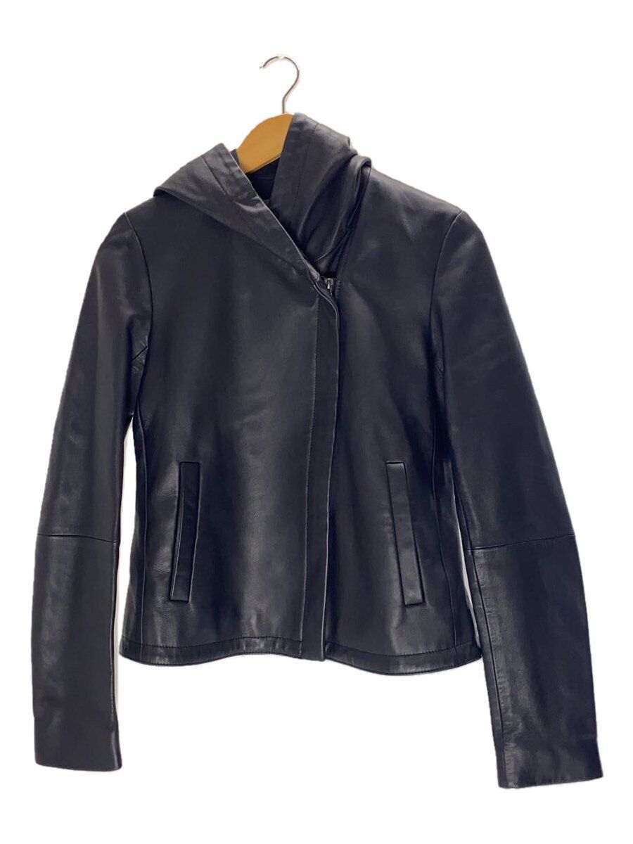 THEORY LUXE OTHER SOFT LEATHER2 HOODED LEATHER JACKET 38 THEORY LUXE OTHER SOFT LEATHER2 HOODED LEATHER JACKET 38