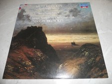 Mendelssohn "Symphony No.3 & 4" Solti 1986 LP Class Japan L10C5353 EX