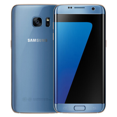Original Samsung Galaxy S7 edge G935F/DS Dual-SIM 32GB SmartPhone OPEN BOX Blue