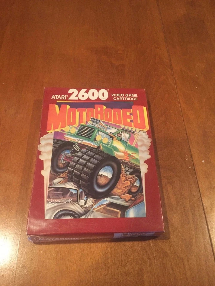 Motorodeo Atari 2600 & 7800 Video Game 1990 NIB New in Package New in Box NIB - Image 3 of 3