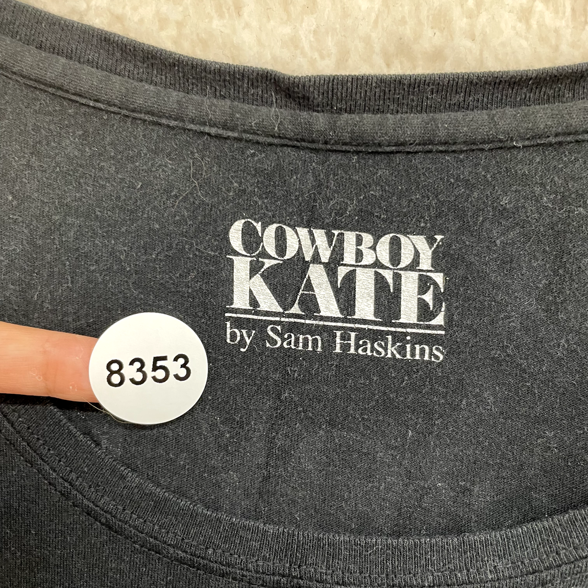 Sam Haskins T‐Shirt/Cowboy Kate logo Cowboy Kate T-Shirt M Medium Graphic Sam Haskins Western