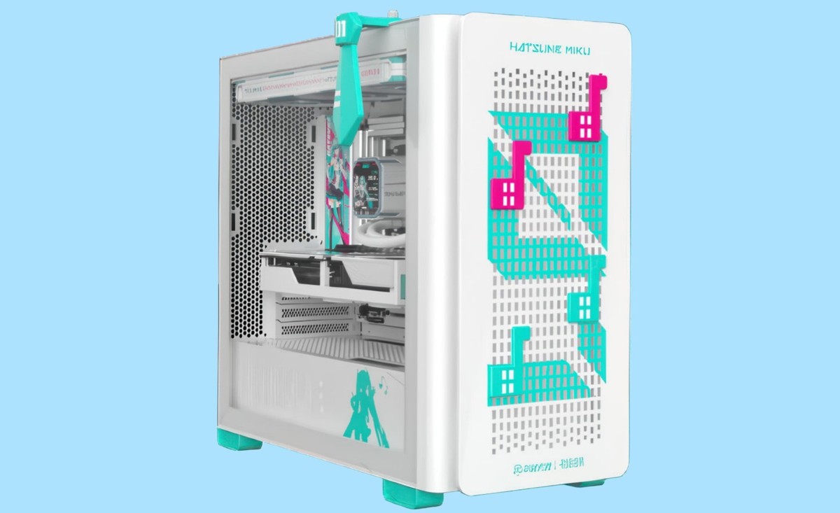 HATSUNE MIKU A23 ミニタワーPCケース ASUS TX Gaming PC Case A23 Chassis Hatsune Miku Edition | eBay