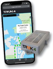 Trak-4 Solar GPS Tracker. Durable, Reliable Track Trailers, Equipment, Vehicles,