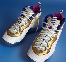 Nike Air Foamposite One Peanut Butter  Jelly 644791-103 Youth/Women Sz 4.5