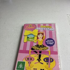 the wiggles emma bowtiful ballet studio dvd region 4 pal vgc free post in aus