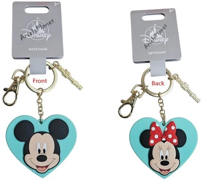 2025 Walt Disney World Parks Mickey & Minnie Mouse Keychain Bag Charm