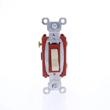 Pass & Seymour Ivory COMMERCIAL Grade Toggle Light Switch 3-Way 20A CS20AC3-I