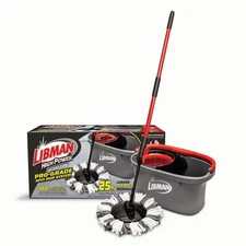 Libman Microfiber Spin Mop System High Power Professional Grade