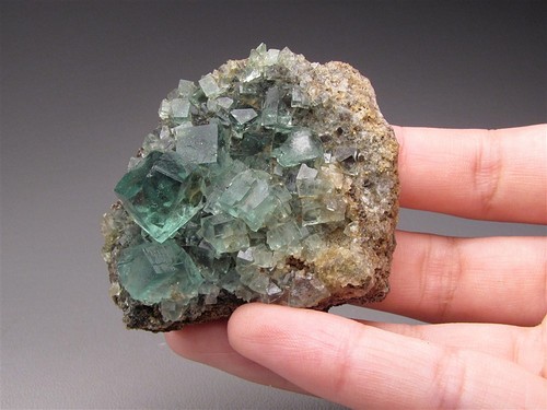 Fluorit, Rogerley Mine, England - Bild 2 von 6