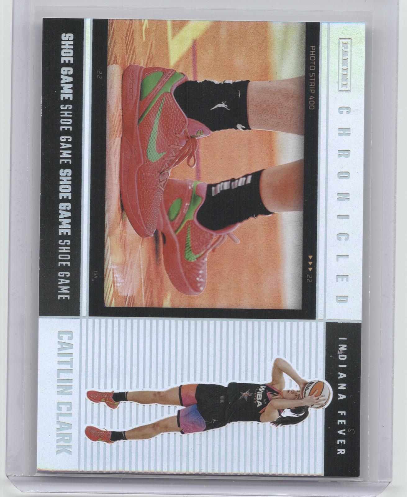 2025 Panini Caitlin Clark Chronicled #77 Caitlin Clark Holo