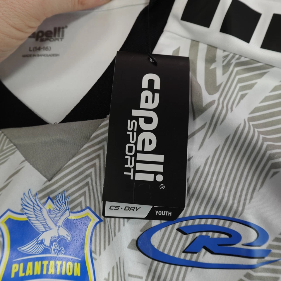 Футболка Capelli Sport Cycling молодежная большая белая серая CS-Cool Carvana новая с ценниками MinFlaw - Изображение 3 из 4