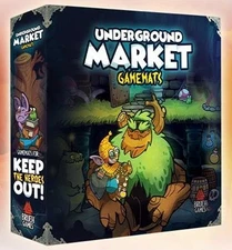 Keep the Heroes Out Underground Market: 5 Neopren Gamemats, 4x Player & 1x Game
