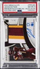 2022 #PPRJDO JAHAN DOTSON 74/99 PSA 8 AUTO AUTHENTIC