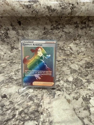 Cynthia's Ambition Secret 178/172 Brilliant Stars Holo NM Pokemon