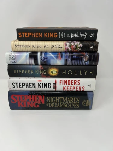 Stephen King Hardcover Lot From A Buick 8, Holly, Finders Keepers, Dreamscapes
