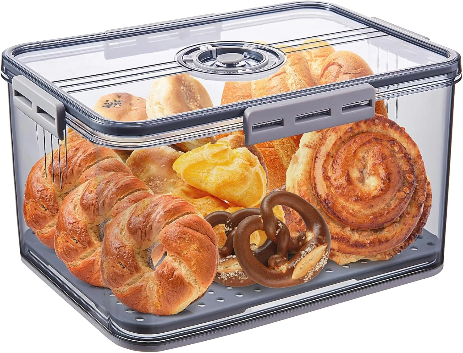 ANYPROLUS Bread Box for Homemade Bread Boxes for Kitchen Counter Airtight, Time
Opens in a new windo