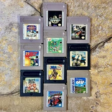 Lot of 10 Game Boy Games, Monopoly, Casper, Batman, & More **TESTED, SEE DESC**