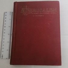 Alma White Jerusalem Egypt Palestine Syria Hardcover 1936 Pillar of Fire