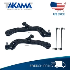 4 pcs Control arms w/ball joints+ Stabilizer Sway bar links for 18-22 Toyota CHR