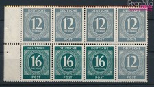Briefmarken Alliierte Bes.-Gem.Ausg. 1948 Mi Hbl123 postfrisch Kontrol (10931922
