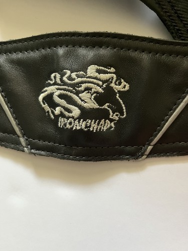 IronChads Roughstock Flank Vest Size XS-30 Black Leather Neoprene Canada