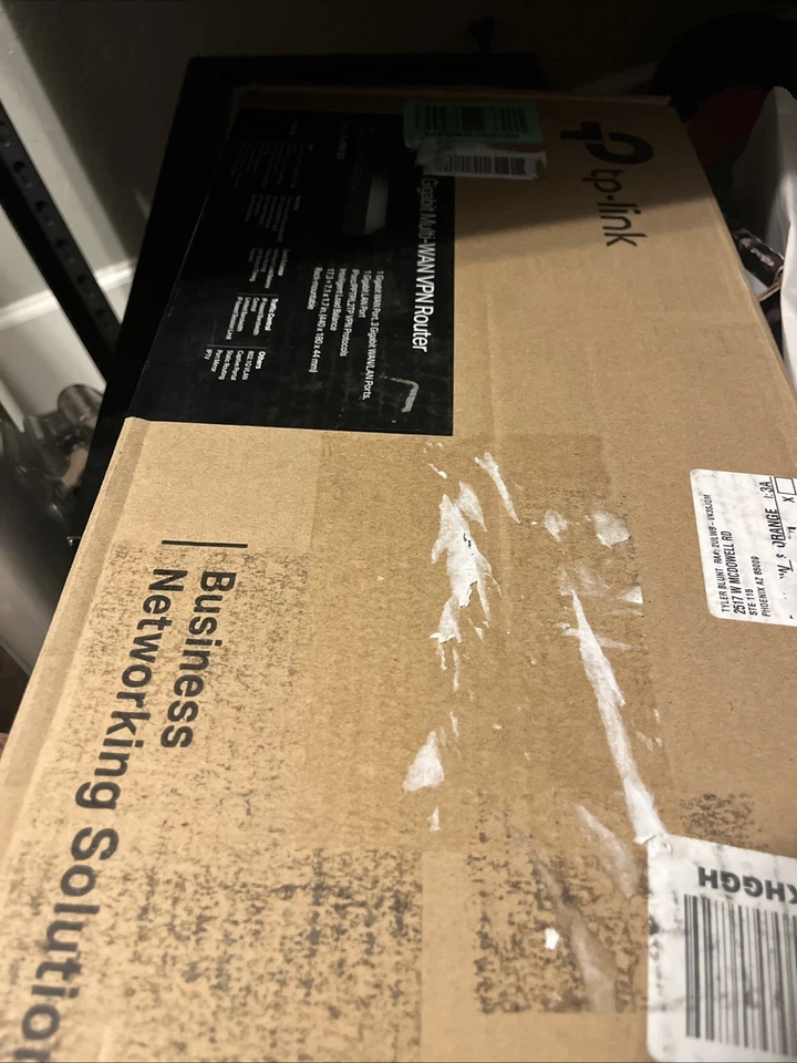 TP-LINK TL-ER6020 SafeStream Gigabit Dual-WAN VPN Router Load Balancing Firewall - Image 4 of 4