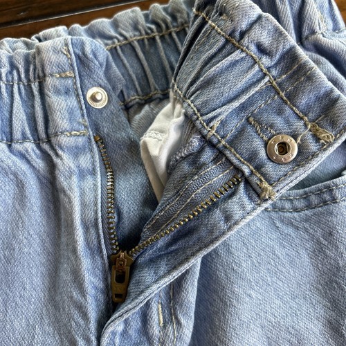 Girls Jeans Size 11/12 Blue Jeans Light Wash Forever 21 Kids Cat Jack Lot of 2 - Picture 4 of 21