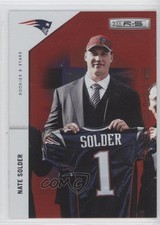 2011 Panini Rookies & Stars Longevity Rookie Ruby 73/150 Nate Solder #219 14gy