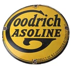 Vintage Goodrich Gasoline Porcelain Sign - Tires Auto Car Mechanic Gas Pump Sign