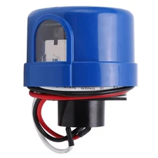 Photocell Sensor Auto Photoelectric Switch Sensitive Light Controller Waterproof