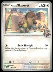 Arven's Skwovet 158/182 Destined Rivals Common