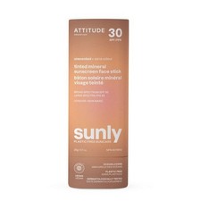 Tinted Mineral Sunscreen Face Stick SPF 30 Sunly Plasti