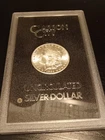 1884-CC GSA Morgan silver dollar. Uncirulated. Full luster. Pretty. No reserve.