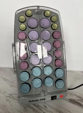 Babyliss Pro Ceramic Ionic Hair Setter BABHS40 - 30 Hot Rollers VTG Holiday Glam