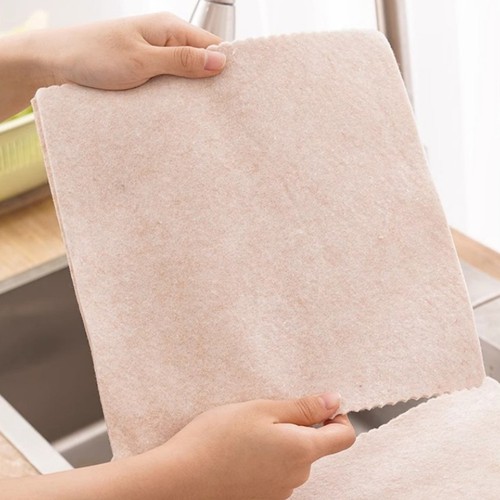 Easy To Clean Loofah Dishcloth No Lint Plant Fiber Dishcloth Kitchen - Picture 6 of 11