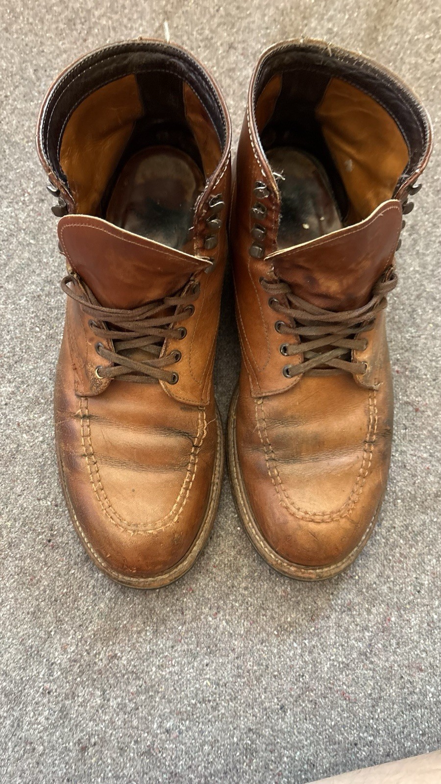 Alden 405 Brown Workboot Calf Indy Boot