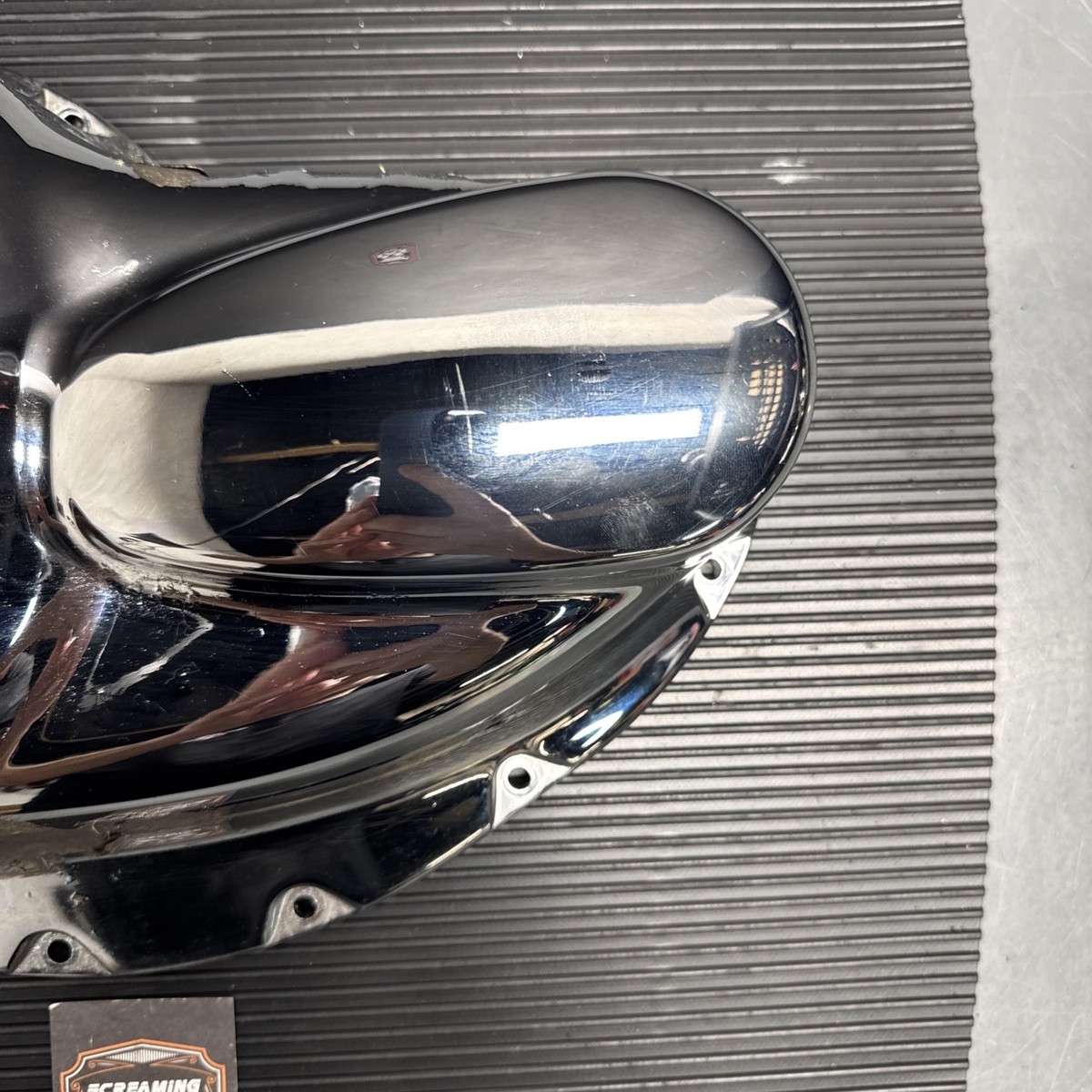 25732-01K CLUTCH COVER CHROME PEEL 25733-01K 2002 HARLEY DAVIDSON