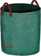 Garden Collection Bags, 72 Gallon Reusable Yard 1 Count (Pack of 1), Green02 
