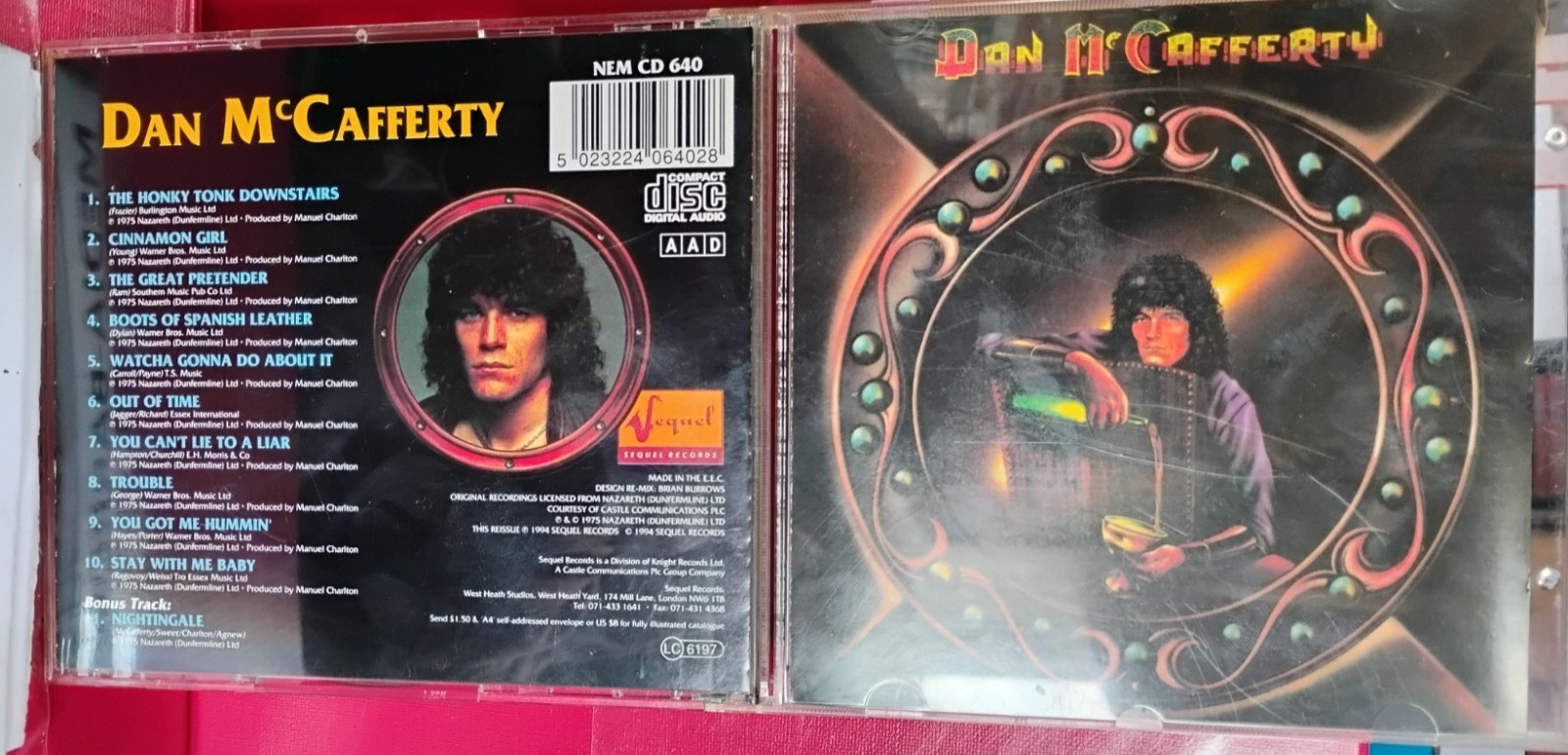 Dan McCafferty - Dan McCafferty (CD 1994) - FREEPOST