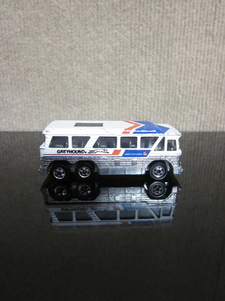 Coche Greyhound Bus Americruiser Blackwall 1979 Hong Kong Hot Wheels original de colección Foto 4 de 4