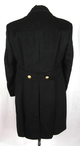 VINTAGE ITALY NAVY MARINA MILITARE ITALIANA COAT GREATCOAT OBSOLETE - Picture 3 of 20