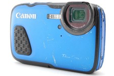  EXC 5 Canon PowerShot D30 12.1MP Waterproof Digital Camera Blue from JAPAN