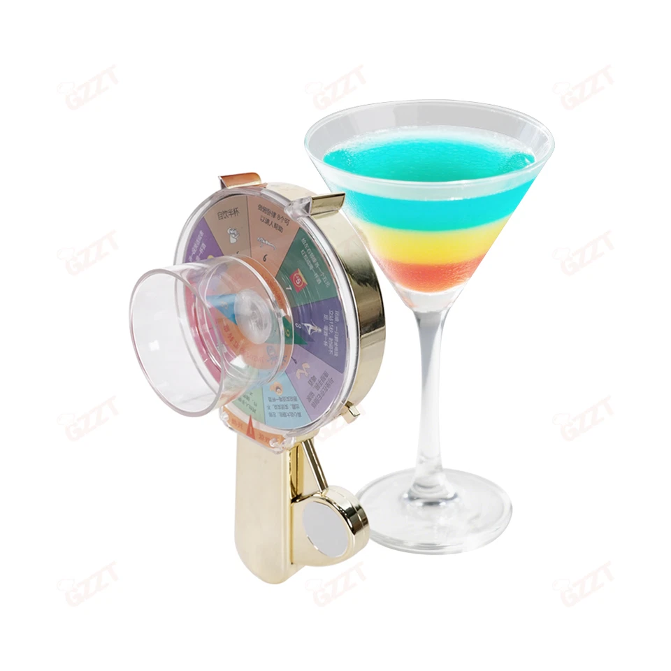 Rotary Layered Cocktail Tool Rainbow Cocktail Wine Maker Cocktail Tool - Image 3 of 4